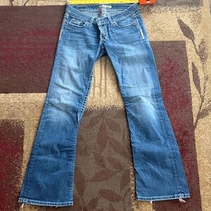 BKE Flare Women's Jeans in Classic Blue